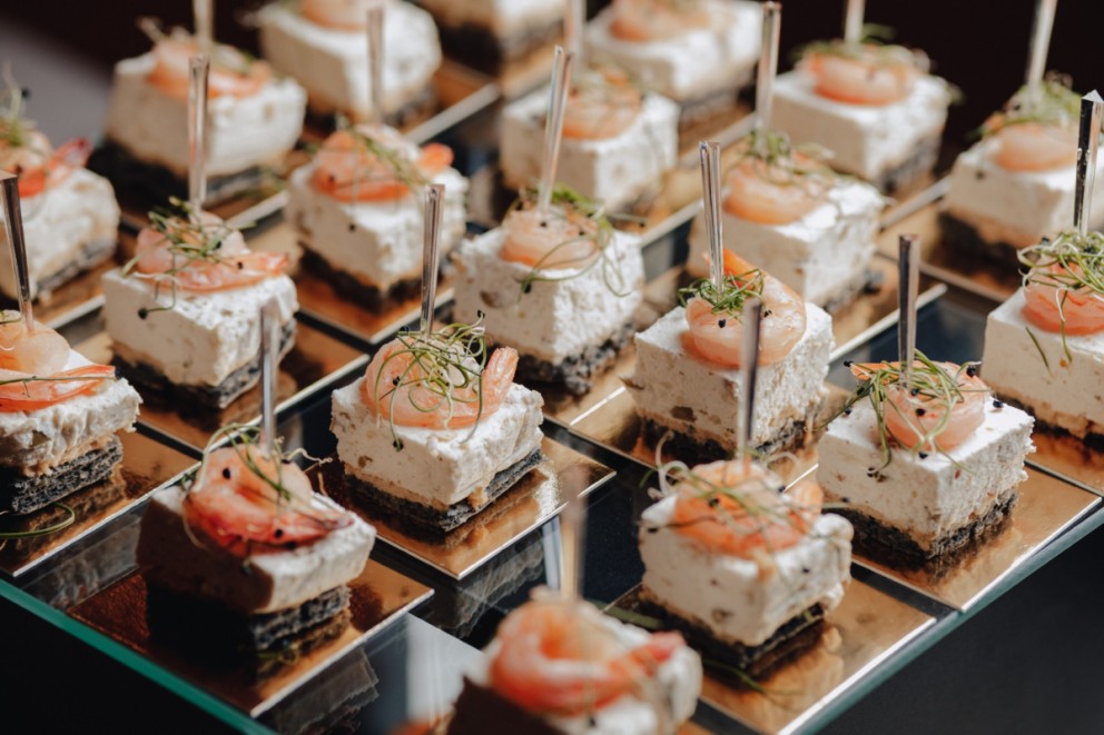 Catering for parties and private events